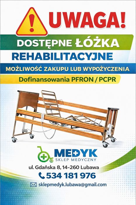 Łóżko rehabilitacyjne