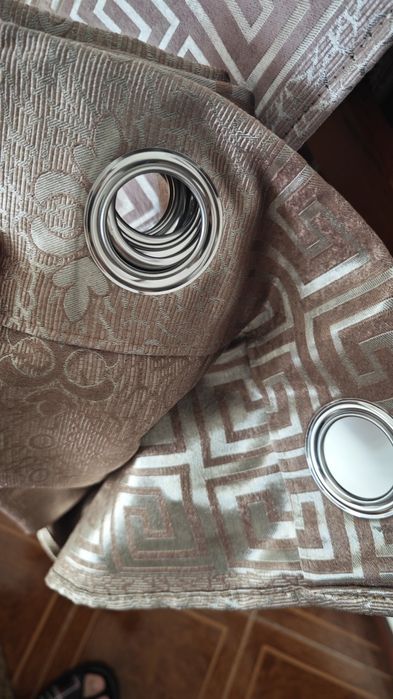 Cortinas opacas com padrões