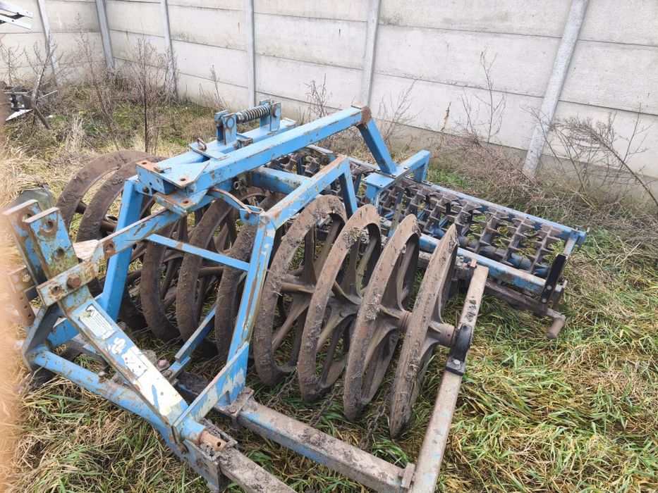 Pług Rabe Werk 4 Skiby + wał kambela