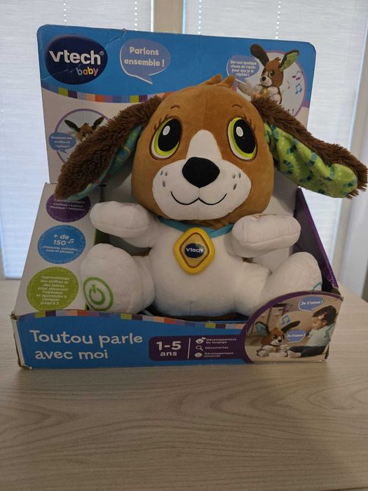 Interaktywny pies V-Tech w języku francuskim