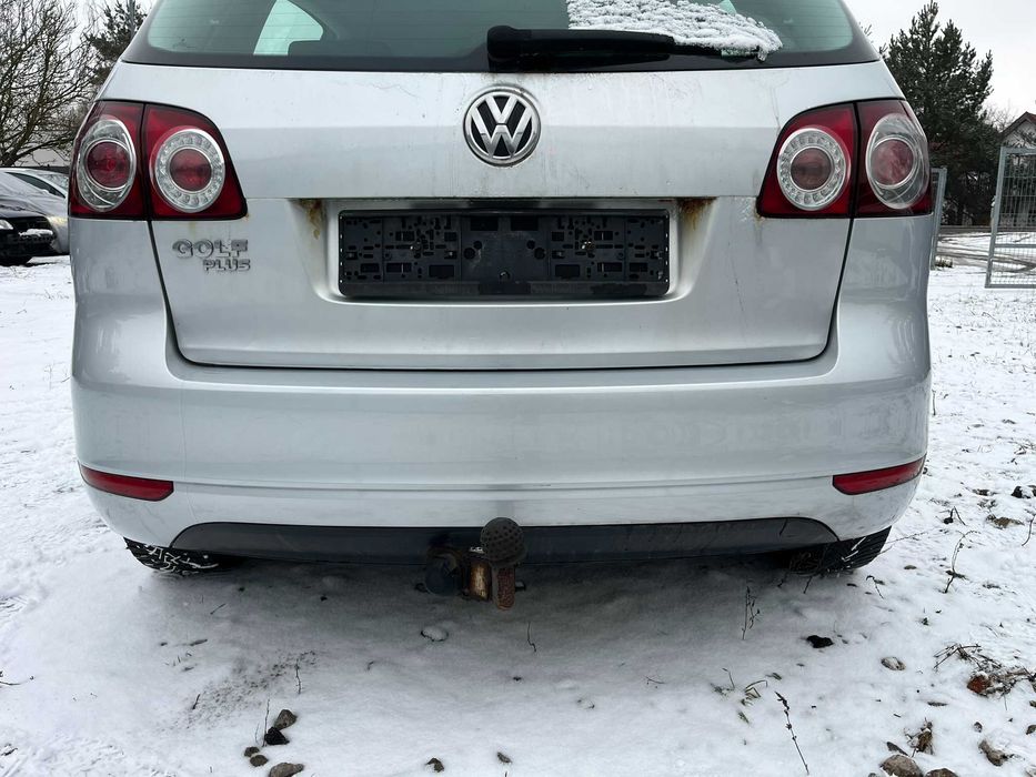 zderzak tył tylni tylny vw golf vi 6 + plus 5m0 2009 - 2014 la7w