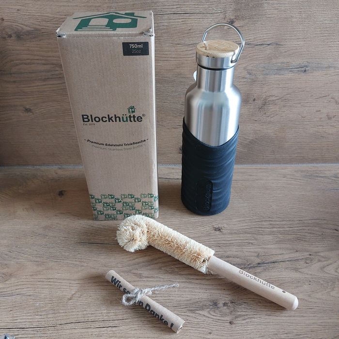 Blockhütte Butelka na napoje ze stali nierdzewnej, 750 ml,
