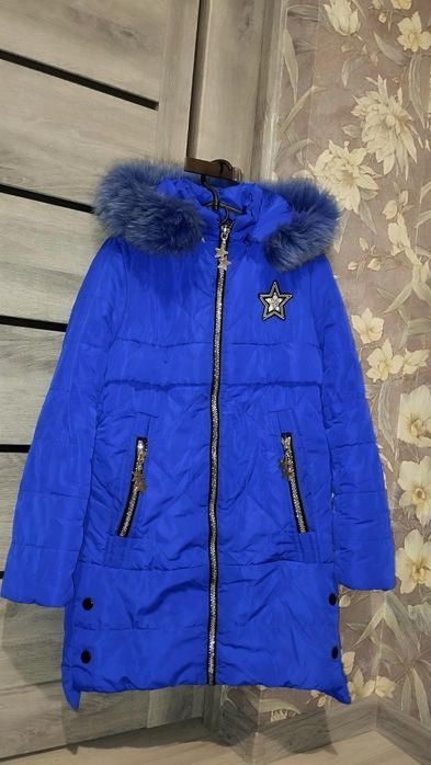 Куртка пальто дівч. зима р. 38 зріст 142,146