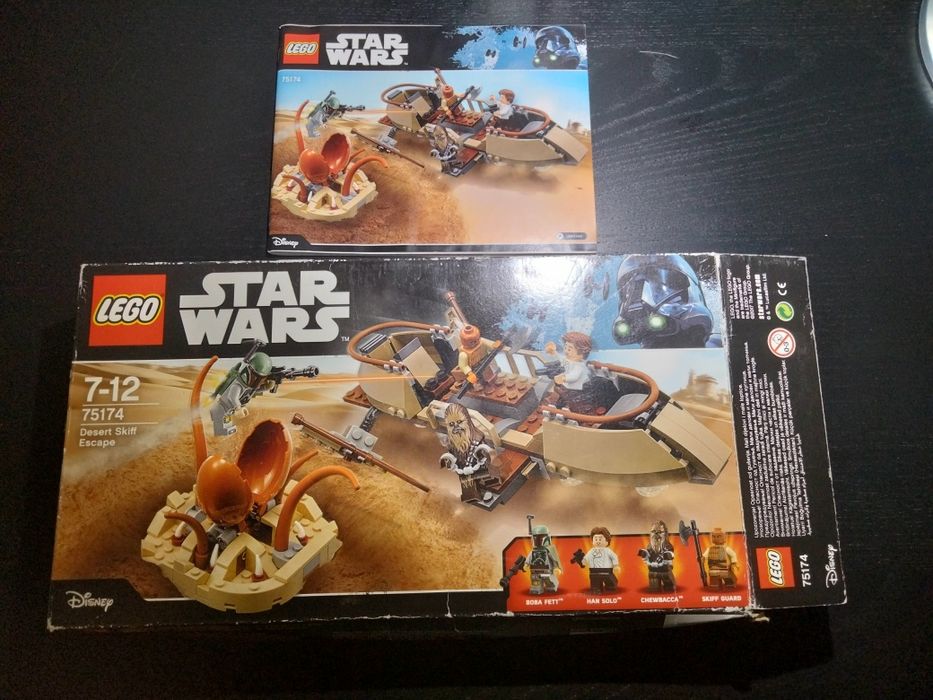 Set Lego Star Wars "Desert Skiff Escape" 75174