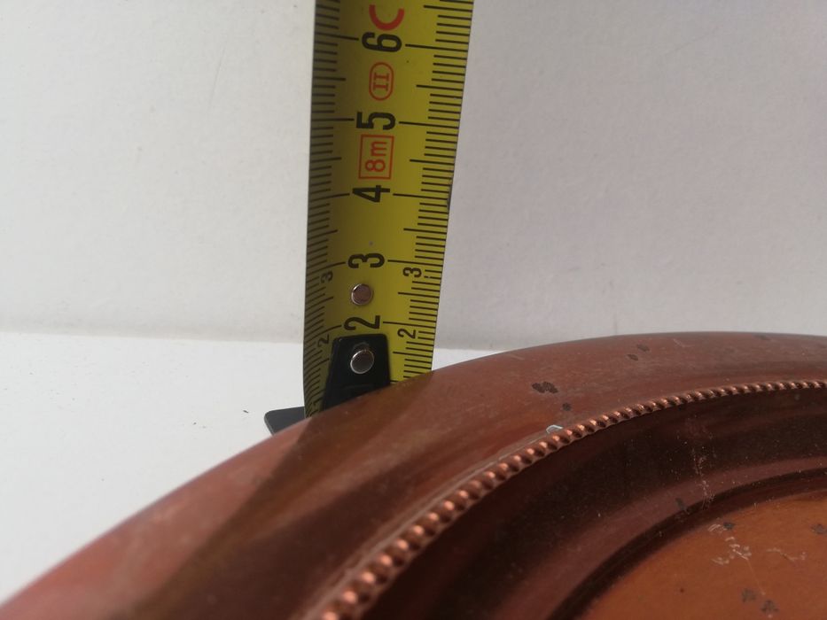 11. Taca miedziana 30cm  naczynie miedziane