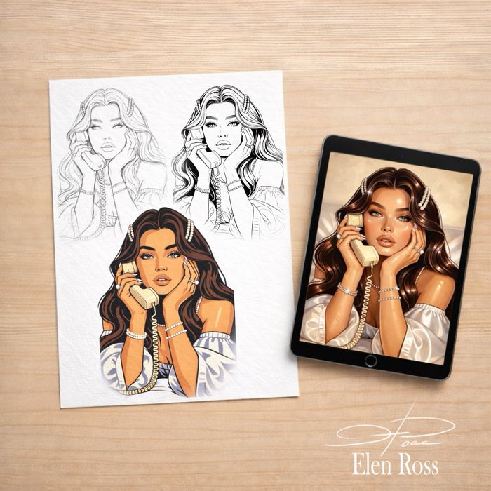 БЕЗКОШТОВНО! Намалюю портрет близької людини або твій.