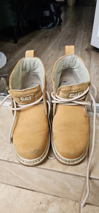 CAT buty skórzane damskie rozmiar 38 wkładka 23,5cm
