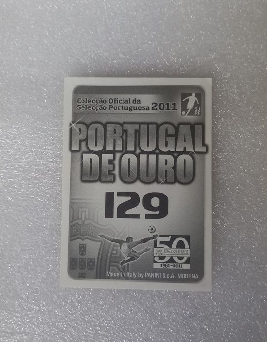 Cromo Portugal de ouro 2011 (n°129)