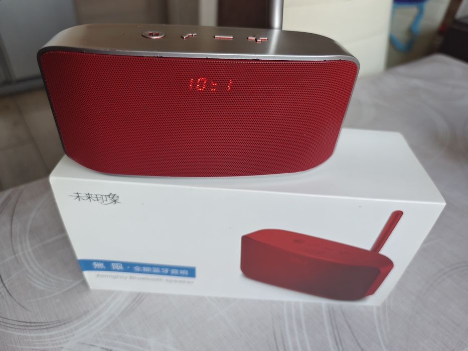 Колонка Boombox Bluetooth FM AUX TF-card портативна блютуз 2х3W