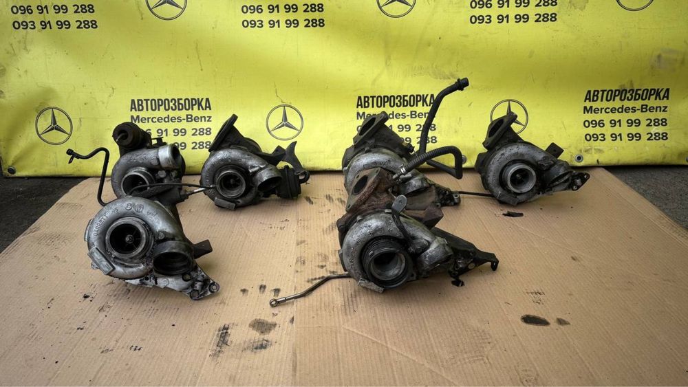 Турбіна Мерседес, mercedes  w211 w203 w204 w212 w163 w164 w210 w209