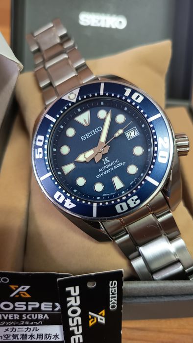 Seiko SUMO JDM 2° geração "Blumo" sbsc033 (44 mm)