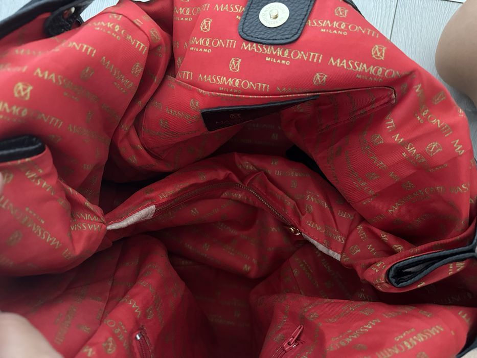 Torebka Massimo Contti smoczyca skora duza