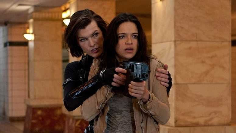 Trilogia RESIDENT EVIL (Milla Jovovich/Michelle Rodriguez)