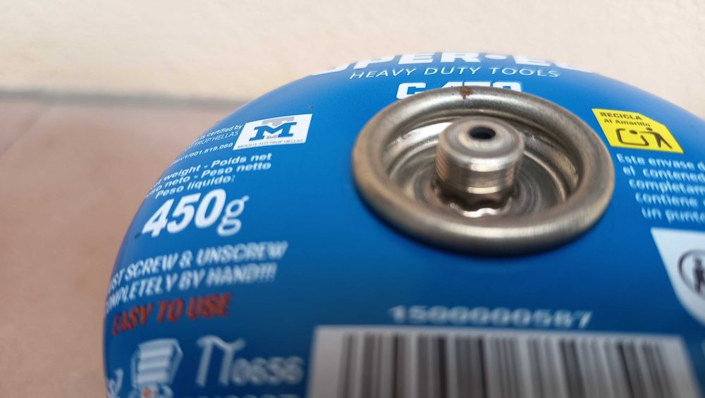 Recargas botija gaz 450g
