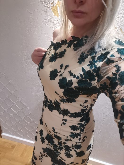 Suknia imprezowa wieczorowa, studniówka wesele s