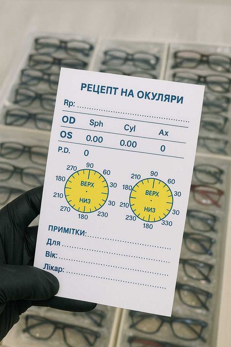 Очки На Виготовлення З Нуля Або Готові від +|- 0 до 20 Багато вибору