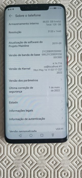 Huawei Mate 20 Pro - Usado mas em excelente estado