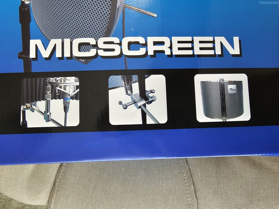 Isolador acústico para microfones