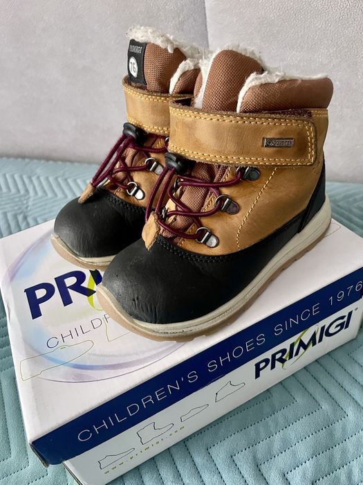 Śniegowce Primigi Gore-Tex skorzane ocieplane 26