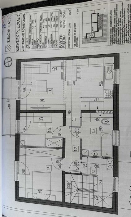 Mieszkanie 3 pokoje z ogródkiem i balkonem | 62,75 m² | Łazy|