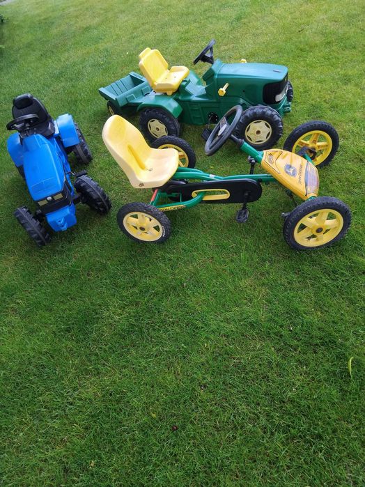 gokart John Deere traktorek Berg buddy dla dzieci 3+ na pedały