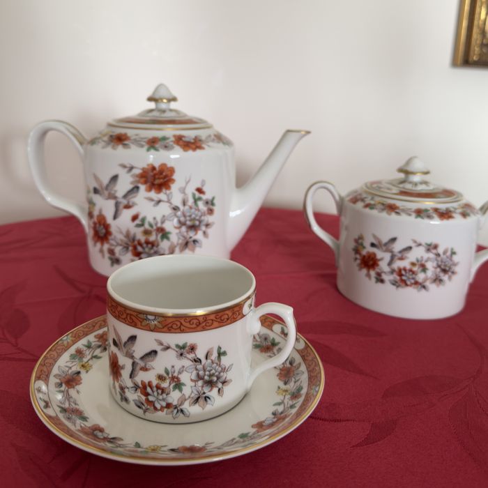 Serviço completo de chá Vista Alegre (1978)