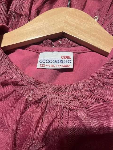 świąteczna sukienka Coccodrillo roz.122cm