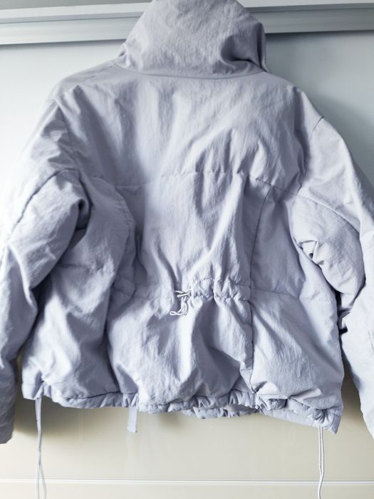 Kurtka puffer Bershka roz S liliowa