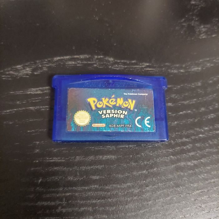 Pokémon Versão Saphir – Game Boy Advance PAL-FRA – Original