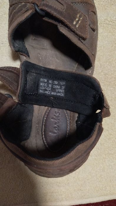 Босоніжки Clarks, розмір 42