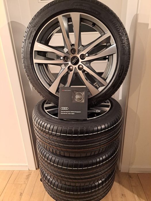 NOWE Felgi 19 Koła Audi A6 C8 C9 C7 4K0 ET40 8,5J 5x112 Bridgestone 2025r