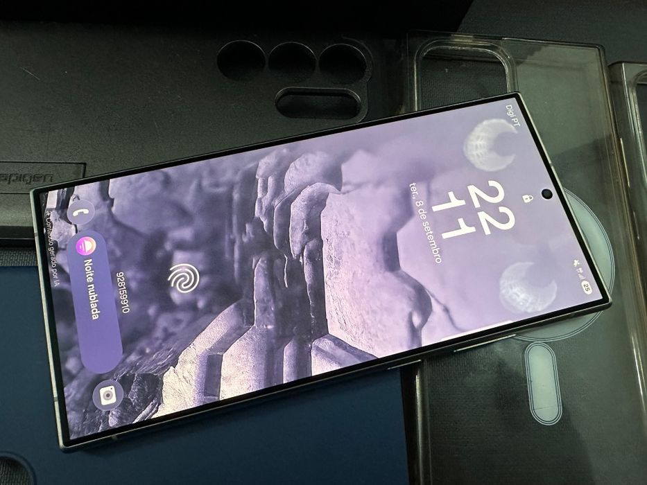 Samsung S24 ultra 12/256GB impecável com extras