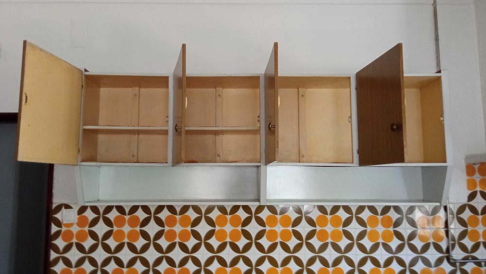 Moveis de cozinha suspenso e bancada