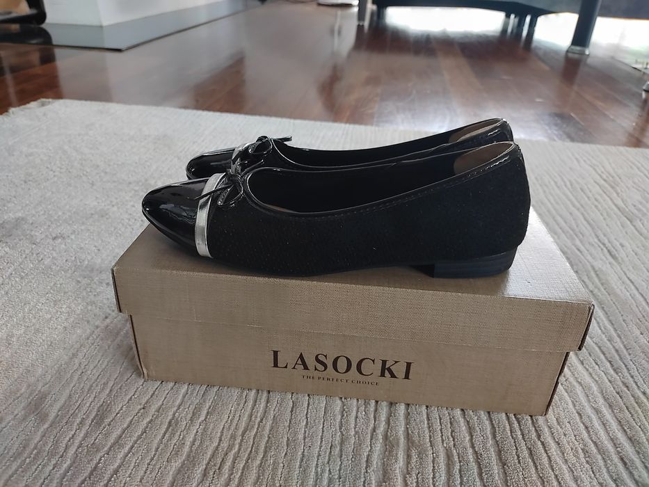 CCC Clara barson 38 czarne eleganckie damskie buty na teraz do pracy