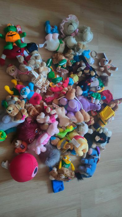 Torba małych maskotek (dużo nowych z metkami)