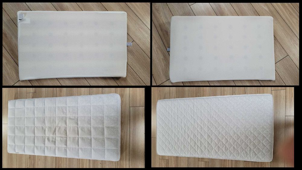 Łóżeczko z szufladą i akcesoriami