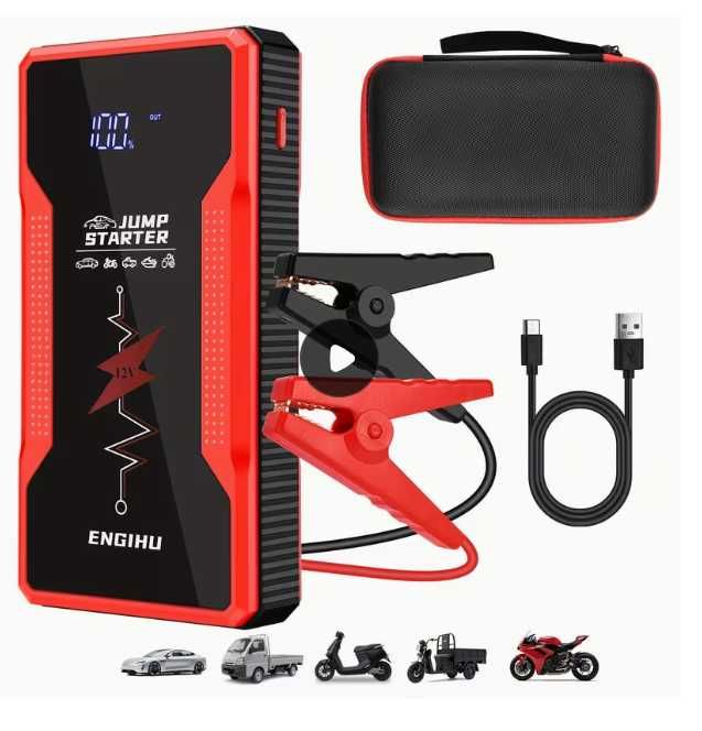 ENGIHU Jump Starter 12 000 mAh | 1200A | 12V | Пуско-зарядний пристрій