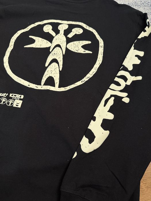 Лонгслив Cactus Jack by Travis Scott Barbed Wire Long-Sleeve Tee Лонгслів Реп Мерч