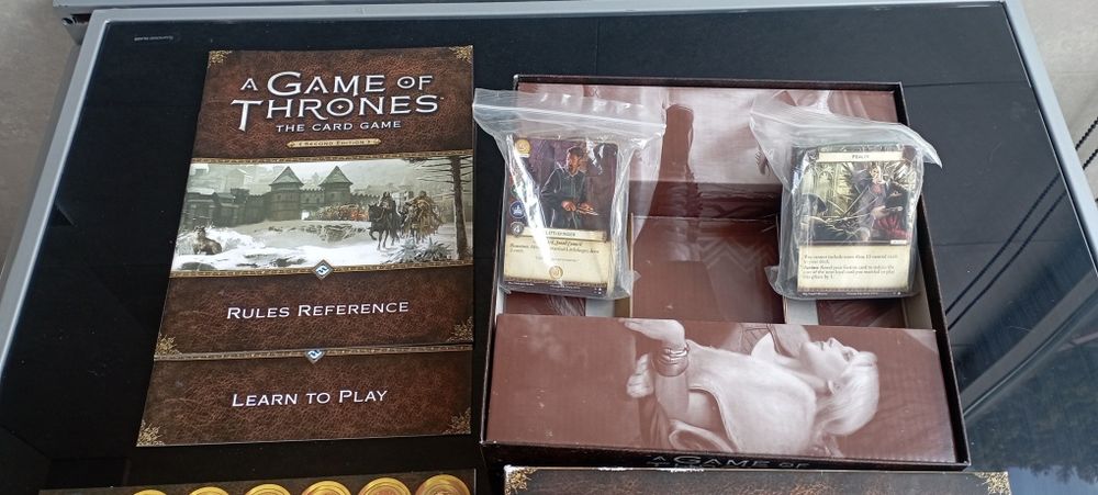 Jogo de cartas " Game of Thrones the Card Game Second Edition "