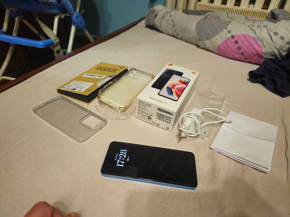 Telefon Xiaomi Redmi Note 12 4/128GB Niebieski - Idealny na Gwarancji!