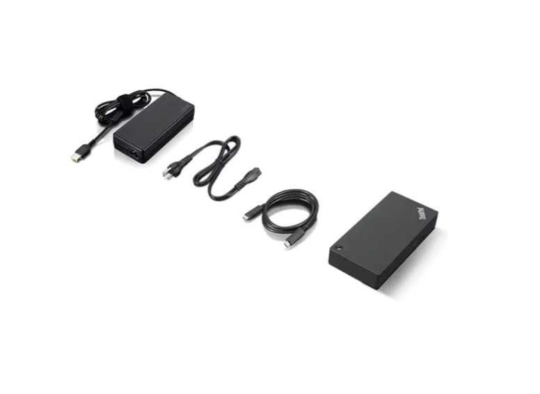 Docking Station Lenovo ThinkPad Universal USB‑C Dock – NOVO, SELADO