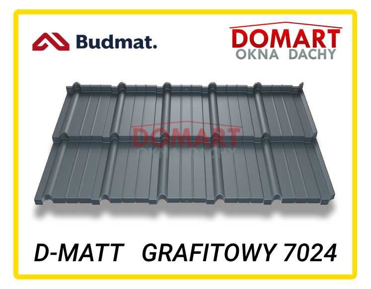 Blachodachówka Płaska Budmat Modułowa Murano D-Matt PLUS Dostawa Wycena