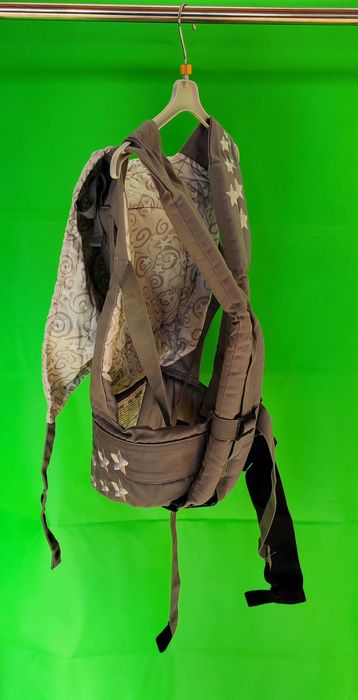 Mochila Porta-Bebés Ergobaby Original | Marsúpio Cinzento com Estrelas