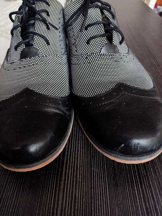 Oksfordki jazzówki skóra zapato r. 38