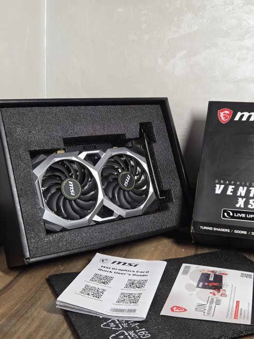 ЯК НОВА Відеокарта MSI GeForce GTX 1660 Ti VENTUS XS 6G OC