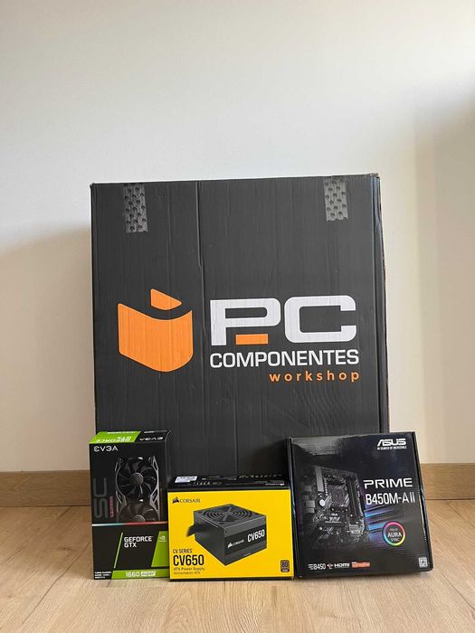 Computador AMD Ryzen 5 3600/16GB/1TB+480GBSSD/GTX 1660S