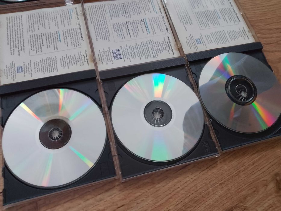 duży zestaw programy multimedialne pascal optimus i inne 6 cd