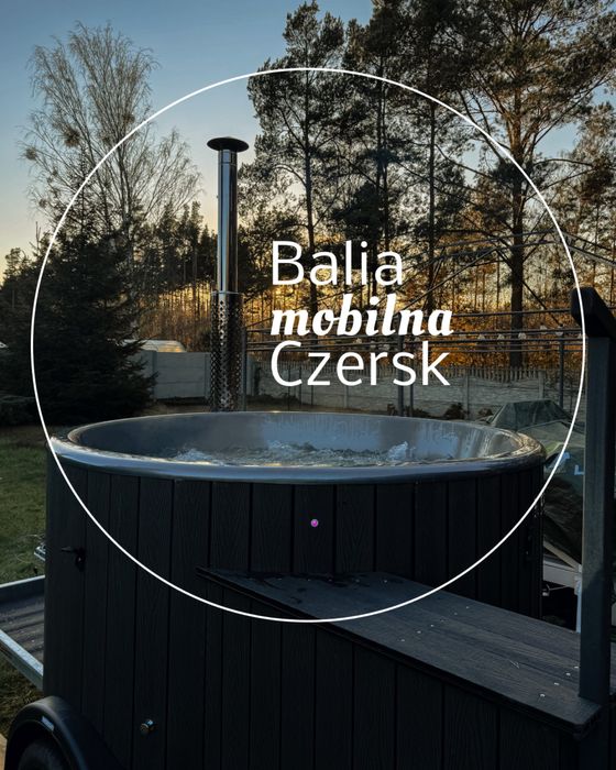 Balia mobilna  jaccuzi wynajem