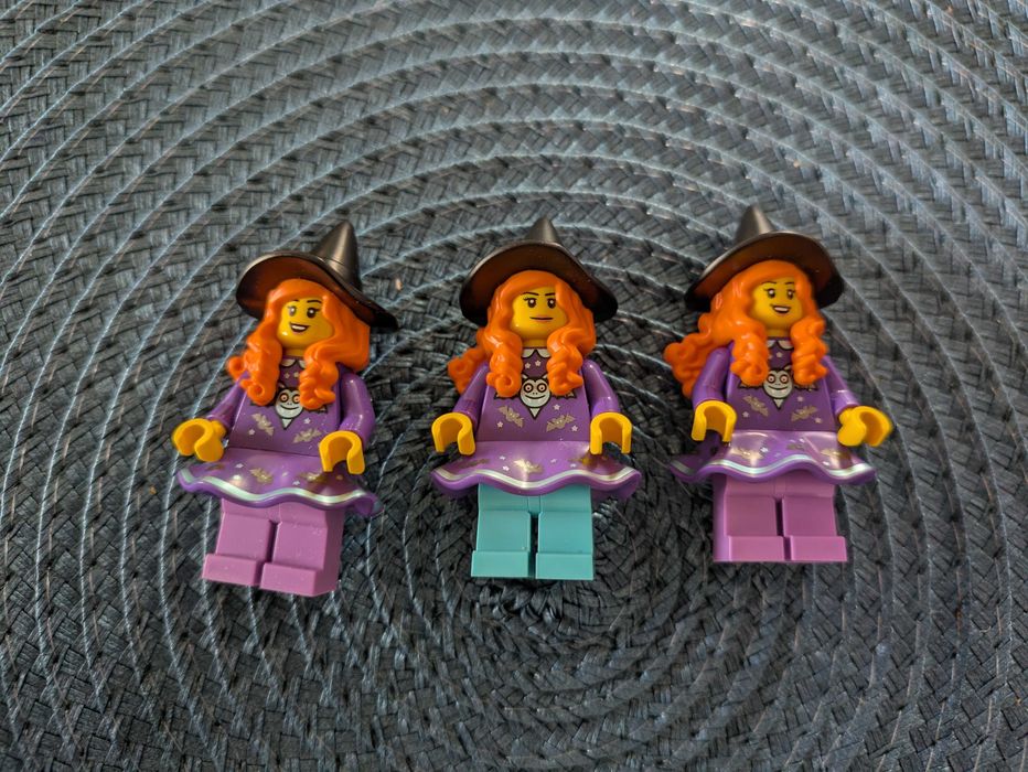 Lego minifigurki halloween bam czarownice