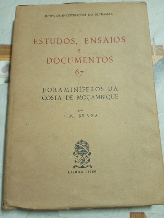 Foraminíferos da costa de Moçambique - J. M. Braga